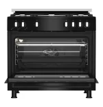 ⁦بوتاجاز بيكو غاز، 5 شعلة، 90 سم، أسود GGR 15115 DX NB⁩ - الصورة ⁦4⁩