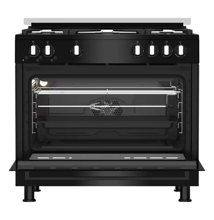 ⁦بوتاجاز بيكو غاز، 5 شعلة، 90 سم، أسود GGR 15115 DX NB⁩ - الصورة ⁦4⁩