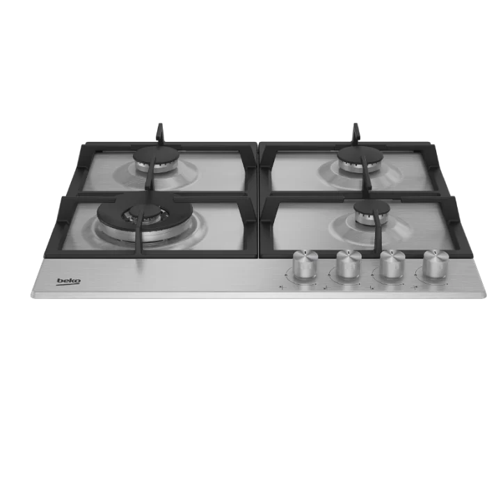 ⁦مسطح غاز بلت ان بيكو، 4 شعلة، 60 سم، ستانلس HIAW 64225 SX⁩ - الصورة ⁦2⁩