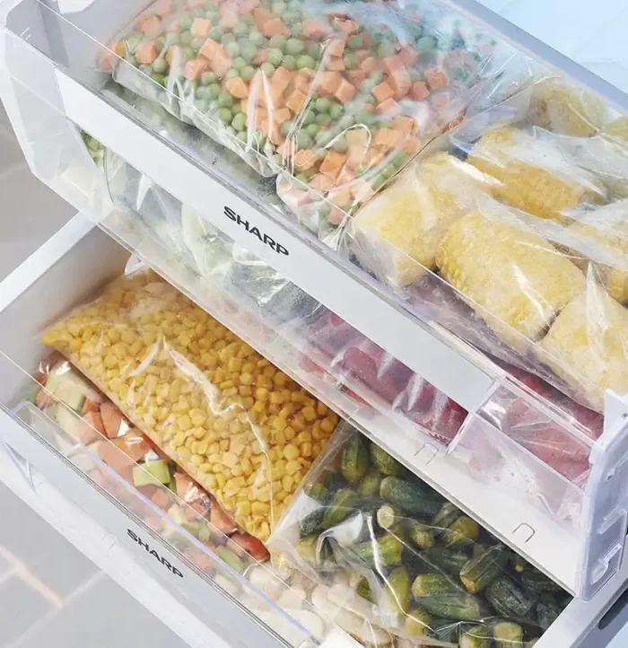 FJ-EC23(BK)-5 ديب فريزر شارب انفرتر ديجيتال نوفروست 6 درج 250 لتر أسود FJ-EC23(BK) - الصورة 5