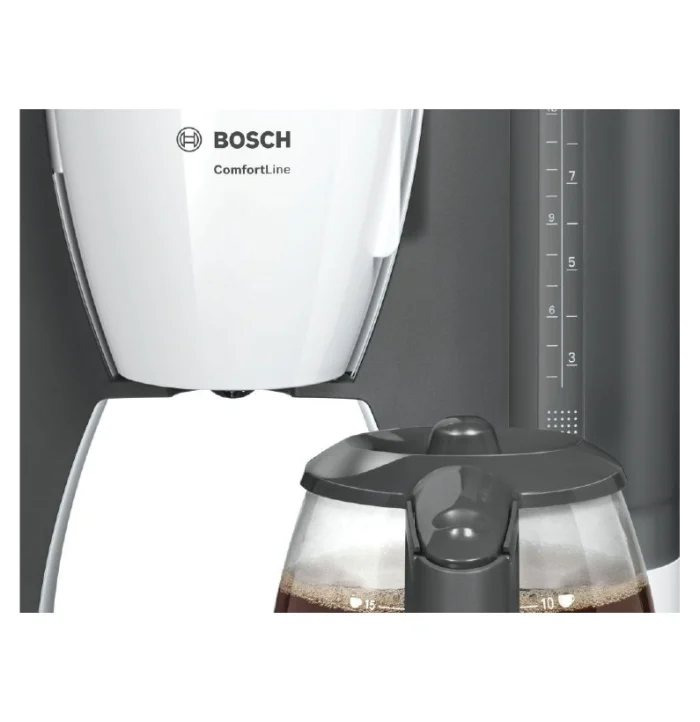 ⁦ماكينة تحضير القهوة بوش، 1200 وات، ابيض TKA6A041⁩ - الصورة ⁦4⁩