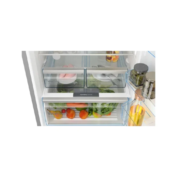 ثلاجة بوش 505 لتر كومبى ديجيتال سلفر موديل KGN56CI30U ثلاجة بوش 505 لتر كومبى ديجيتال سلفر موديل KGN56CI30U