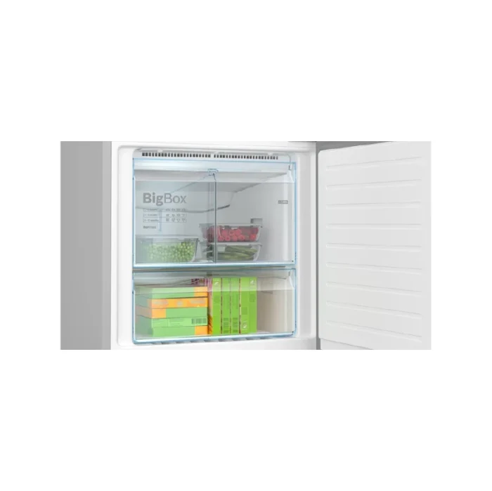 ثلاجة بوش 505 لتر كومبى ديجيتال سلفر موديل KGN56CI30U ثلاجة بوش 505 لتر كومبى ديجيتال سلفر موديل KGN56CI30U