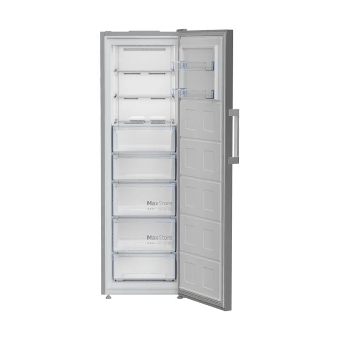 ⁦ديب فريزر بيكو نوفروست عمودي 8 أدراج - فضي - B3RFNE314ZXPE1⁩ - الصورة ⁦4⁩