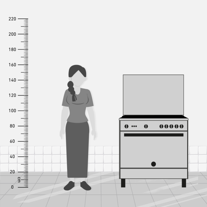 90-60-5-ams95c81cxs-20 بوتاجاز لاجيرمانيا 90 × 60 - 6 شعلة غاز استانلس AMS96C81AX/20 - الصورة 2