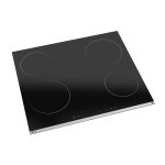  HPREE V6050- مسطح سيراميك كهرباء بيورتي بلت ان عدد ٤ شعلات ٦٠ سم ، اسود - الصورة 2